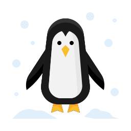 pingüino icono