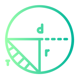 Diameter icon