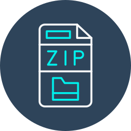 Zip file icon