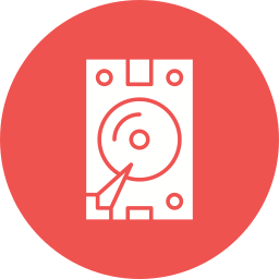 Hard disk icon