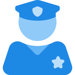 policía icono