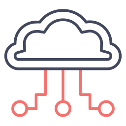 computación en la nube icono