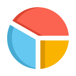 diagramme circulaire Icône