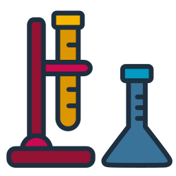 chimie Icône