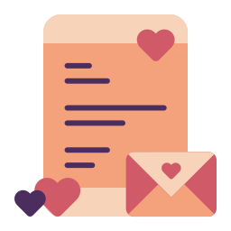 Love letter icon