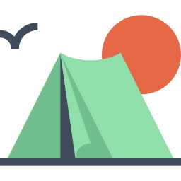 Camping icon