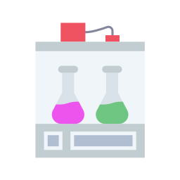 lab-hulpmiddel icoon