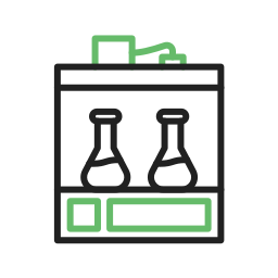 strumento da laboratorio icona