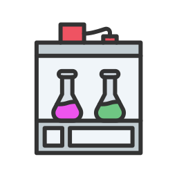 herramienta de laboratorio icono