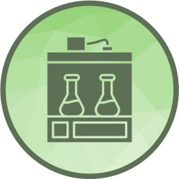 herramienta de laboratorio icono