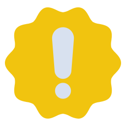 Warning icon