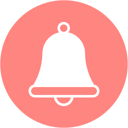 campana de la escuela icono