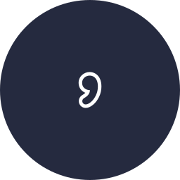 komma icon