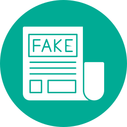 Fake news icon