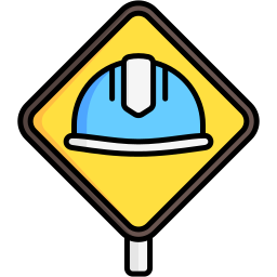 Construction sign icono