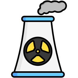 planta nuclear icono