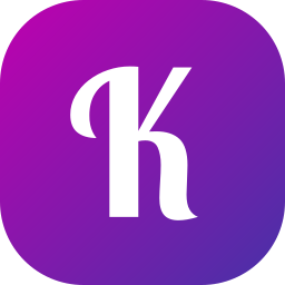 문자 k icon