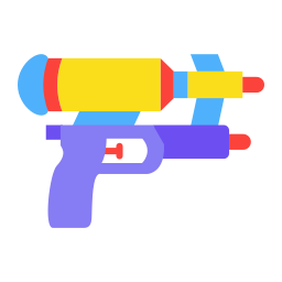 pistolet wodny ikona