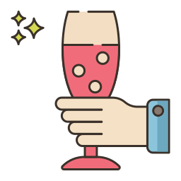 degustação de vinho Ícone
