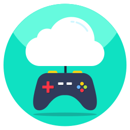 Cloud gaming icon