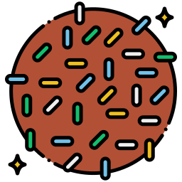 Candy sprinkles icon