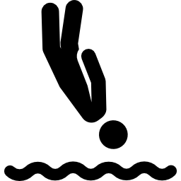 sport acquatico icona