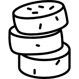 formaggio a mano icona
