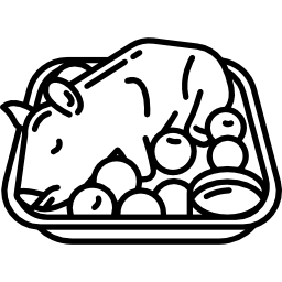 cochon de lait Icône