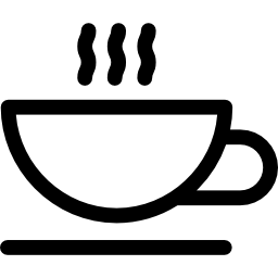 gorące espresso ikona