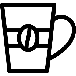 taza de café icono