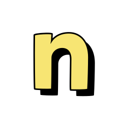 文字n icon