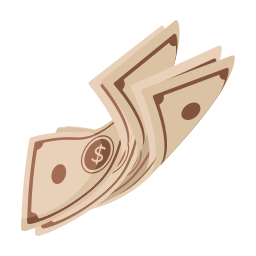 Money stack icon