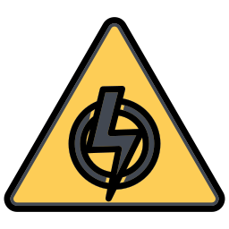 High voltage icon