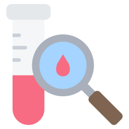 analisi del sangue icona