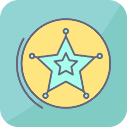 Sheriff Badge icon