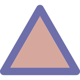 triangle Icône