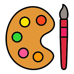 kleurenpalet icoon