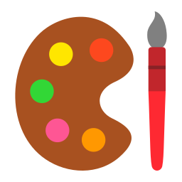 Color palette icon