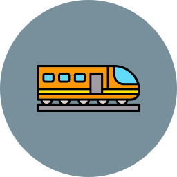 High speed train icon