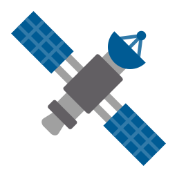 satellite spatial Icône