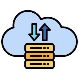 Cloud server icon