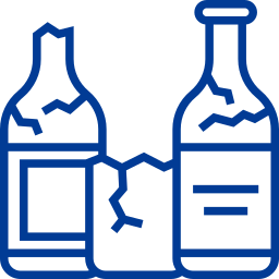 Glass bottle icon