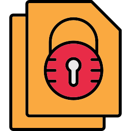 bezpieczne dane ikona
