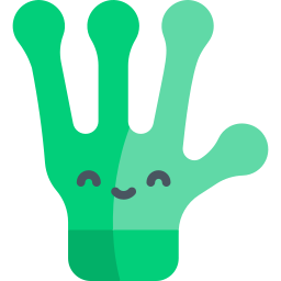 außerirdische hand icon