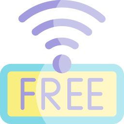 Free wifi icon