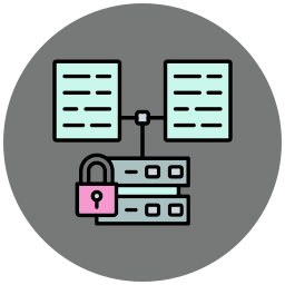 la sicurezza dei dati icona