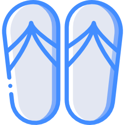 Flip flops icon