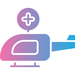 ambulanzflugzeug icon