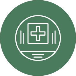 First aid cross icon