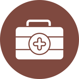 First aid kit icon